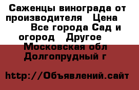 Саженцы винограда от производителя › Цена ­ 800 - Все города Сад и огород » Другое   . Московская обл.,Долгопрудный г.